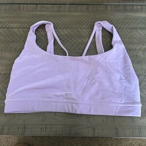 Athleta Light Lavender Sports Bra